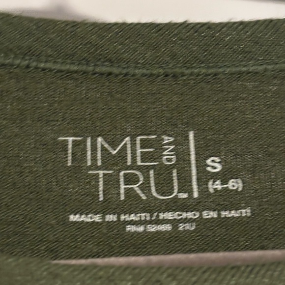 Post Malone Time and Tru Olive Graphic Long Sleeve Band Tee - Picture 2 of 6